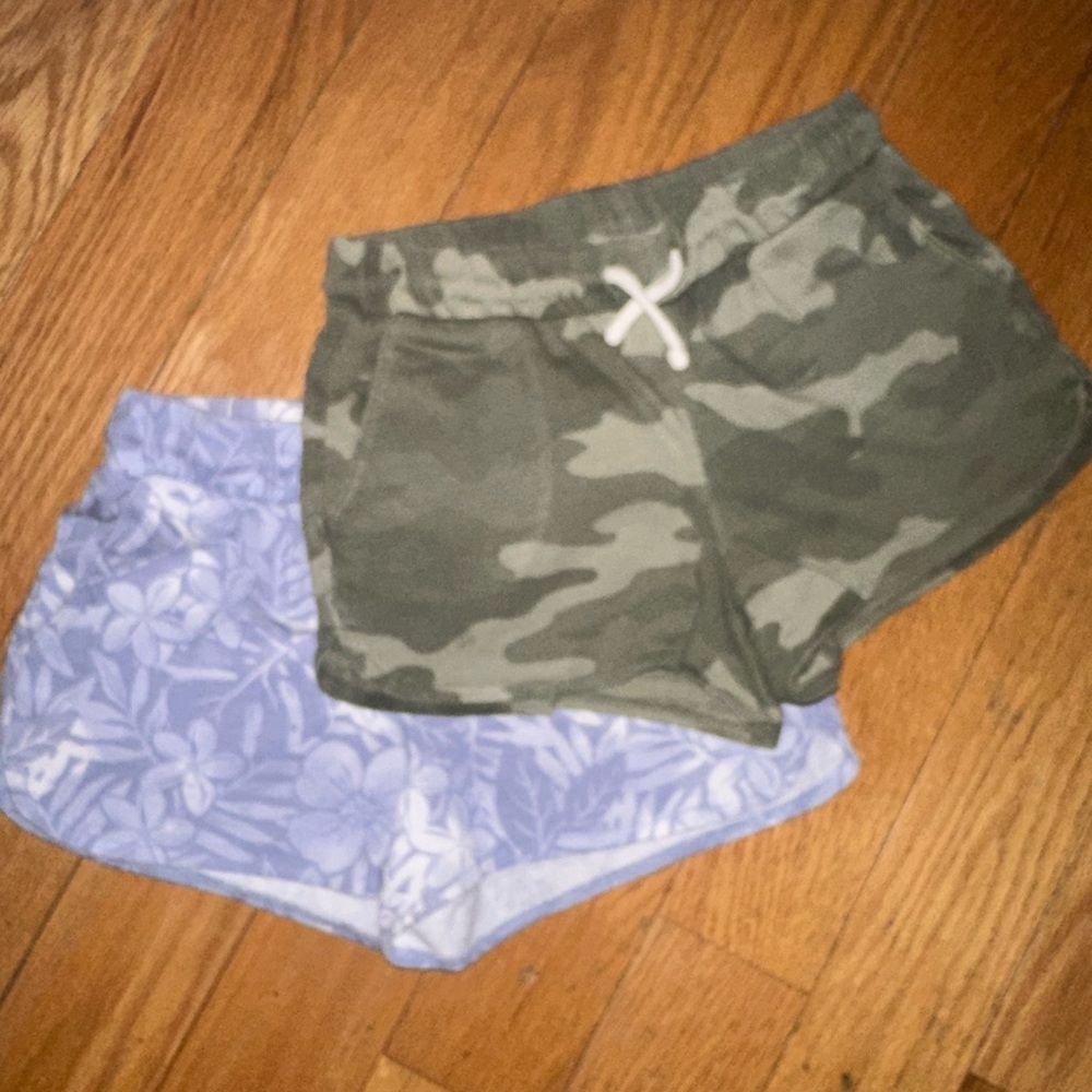 Old Navy French Terry Dolphin-Hem Cheer Shorts for Girls Size 8 Medium